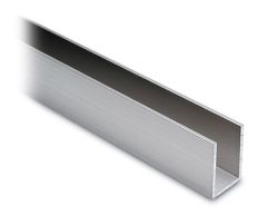 Alu U-Profil 30x20x30mm Edelstahleffekt - Zuschnitt