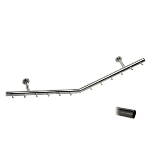 Wurstgehnge 20-7130-075 - Rohr  38.1 mm - Anthrazit Design - 750 mm
