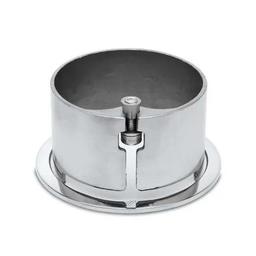 Chrom Design Rohr 76,2 mm Rohrbefestigungshlse