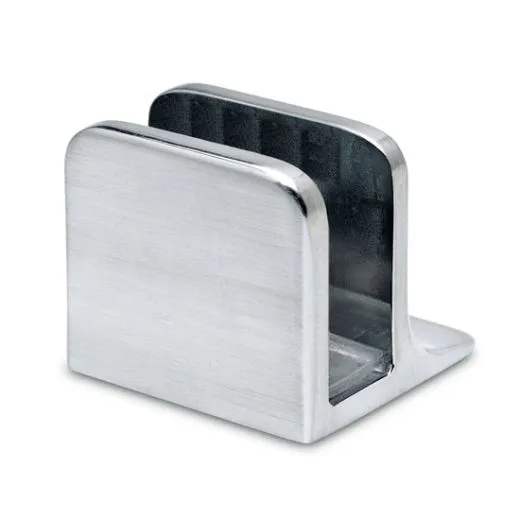 Glasplattentr�ger 221310 Edelstahl Design Glas 06-10 mm Wandmontage