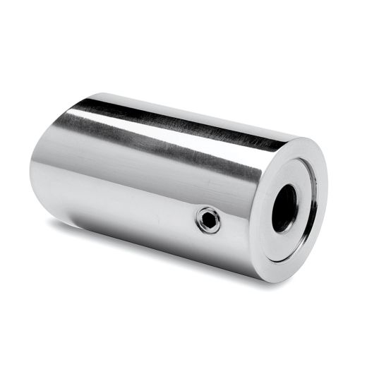 Chrom Design Abstandshalter flach fr Rohr 25,4 mm