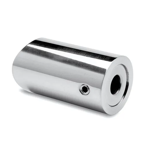 Chrom Design Abstandshalter flach fr Rohr 25,4 mm