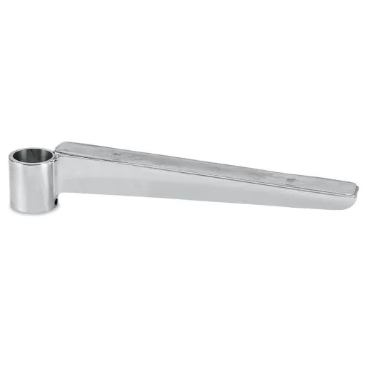Chrom Design Glasplattentrger fr Rohr 25,4 mm - 200 mm