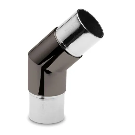 Anthrazit Design Rohrwinkel 45 fr Rohr 38,1 mm