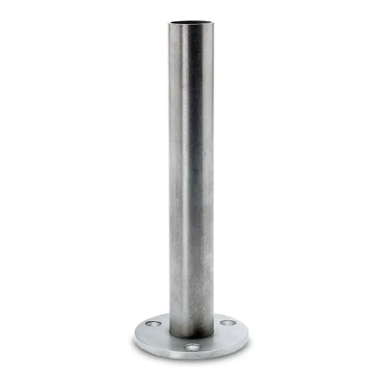 Innenrohr mit Flansch fr Rohr 25,4 mm Edelstahl