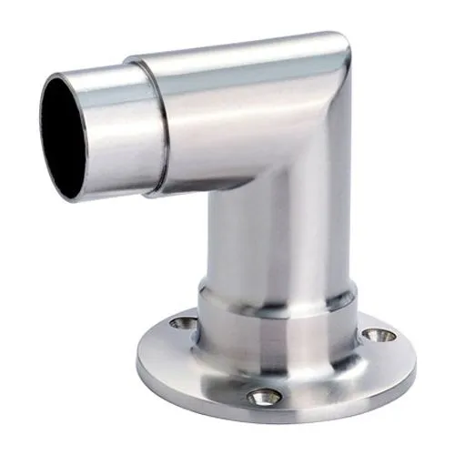 Edelstahl Flanscheckbogen fr Edelstahlrohr 33,7 mm