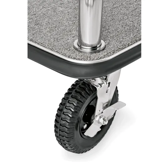 DRIFT - Gepckwagen - Luggage Trolley - Chrom-Design/grau