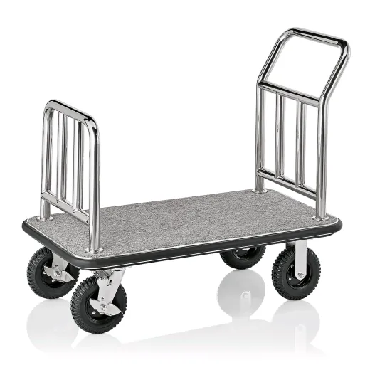 Gepck Transportrolli 1130x615 mm - Chrom Design - GRAU