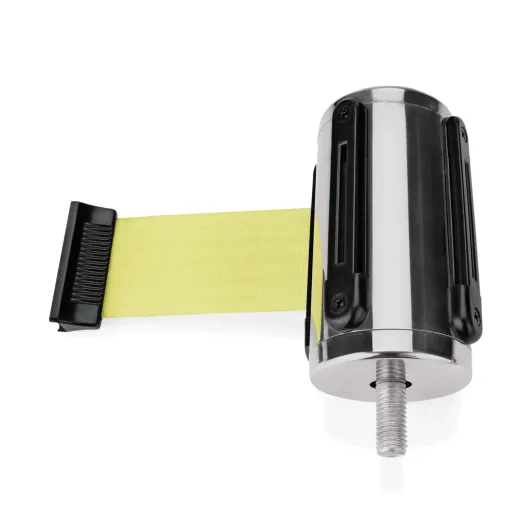 Gurtband GELB 3m fr Chrom Design Abgrenzungspfosten - PRO-H
