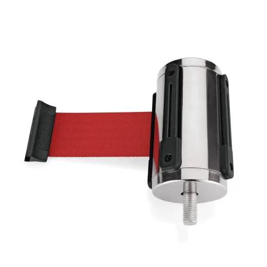 Gurtband ROT 3m fr Chrom Design Abgrenzungspfosten - PRO-H