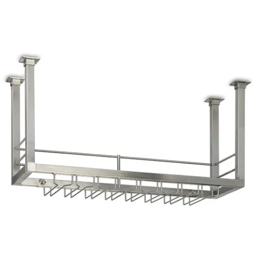 Edelstahl Flaschenbord 20 4386 - 70 cm Breit