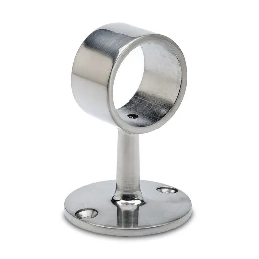 Edelstahl Design Rohrhalter fr Rohr 38,1 mm
