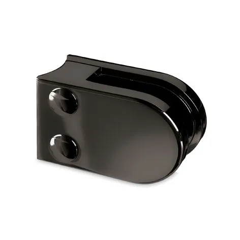 Anthrazit Design Glasklemme 27 Rohr-38,1 mm Glas 4-8,76 mm