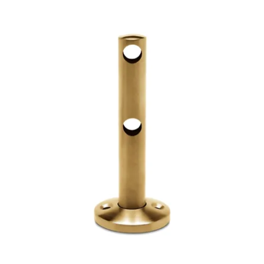 Messing matt Design MiniRail Mittelsttze 11566 fr Stab 6mm