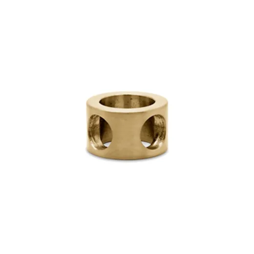 Messing matt Design MiniRail Adapter 90 Grad fr Stab 6mm