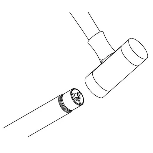 Rohrverbinder Innen für Rohr 50,8 mm