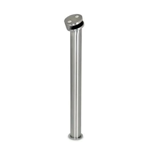 Hustenschutz Pfosten 20-190-38 mitte - Rohr � 38.1 mm - Edelstahl Design