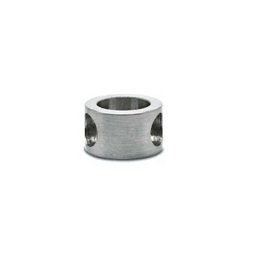 Edelstahl Design MiniRail Adapter 45 Grad fr Stab 6mm