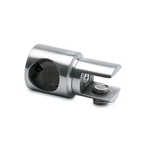 Edelstahl Rohr 19.0 mm Rohrhalter geschlossen