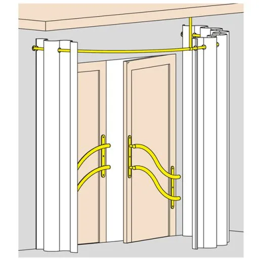 Edelstahl Design Garderobe Modell 20741 - 25,4 mm