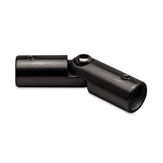 Anthrazit Design Rohrverbinder variabel fr Rohr  19 mm