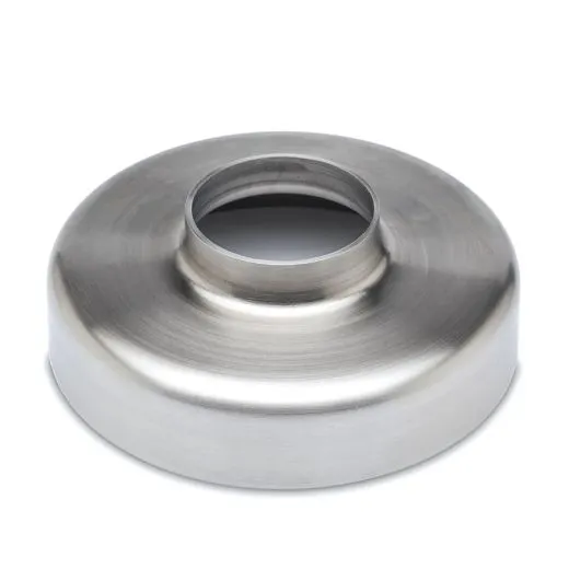 Edelstahl Rohr 25,4 mm Flansch Abdeckkappe
