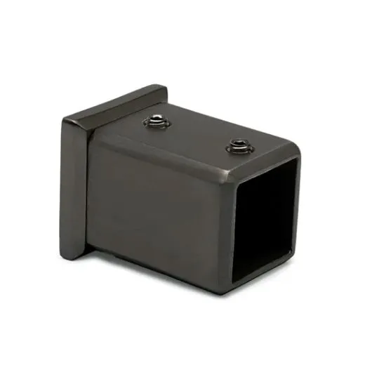 Anthrazit Design Vierkant 20x20 mm Wandflansch 90