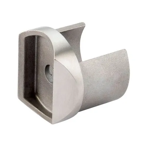 Edelstahl Adapter fr Nutrohr  42,4 mm auf  42,4 mm