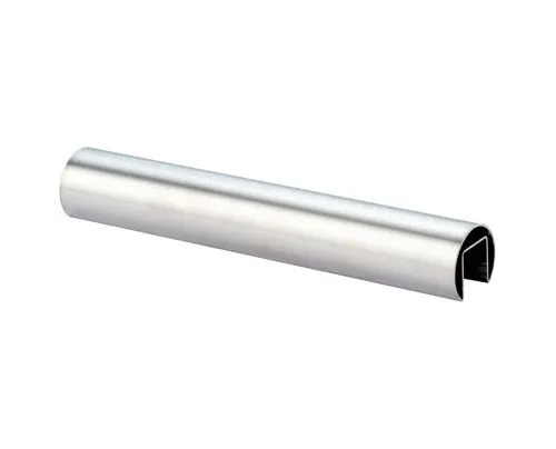Nutrohr  48,3 mm Edelstahl matt V2A - 4 x 1,5 m