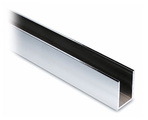 Alu U-Profil 30x20x30mm Aluminium poliert - Zuschnitt