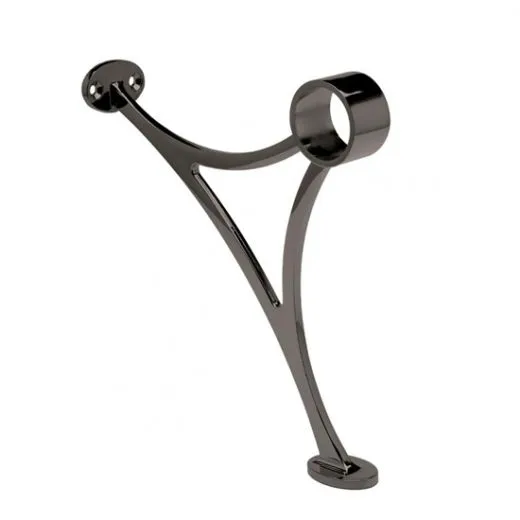 Anthrazit Design Fulaufsttze Rohr 38,1mm 20-0101