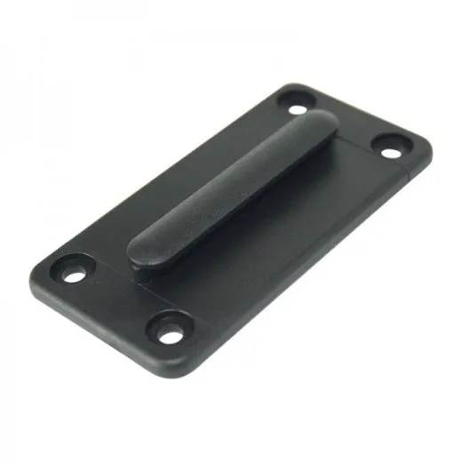 Wand Abgrenzungsband schwarz - ECO-W Gurtband SCHWARZ 2m