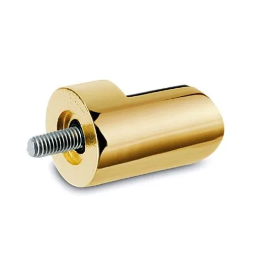 Messing Design Anschlag-Adapter - Glas 4-9 mm - Wandmontage