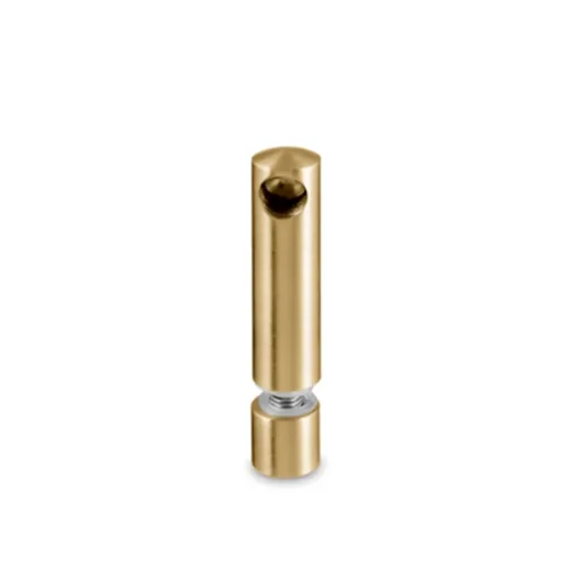 Messing matt Design MiniRail Endsttze 11806 fr Stab 6mm