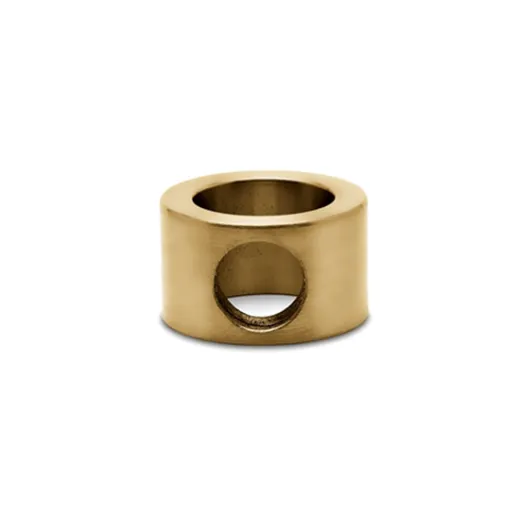 Messing matt Design MiniRail Adapter Endstck fr Stab 10mm