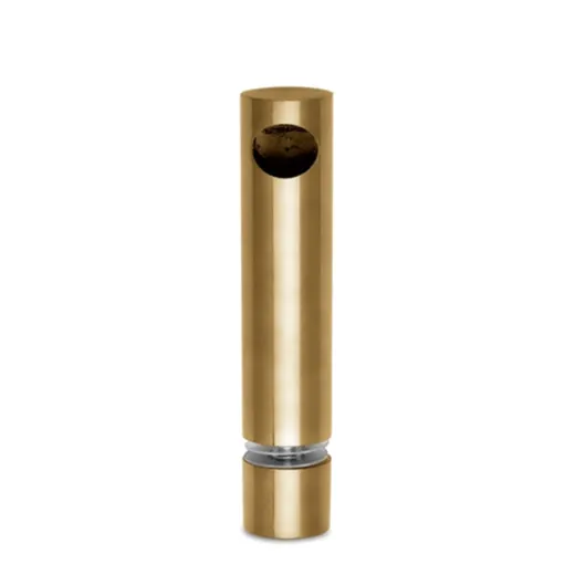 Messing matt Design MiniRail Endsttze 11801 fr Stab 10mm