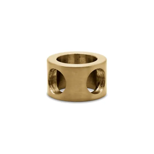 Messing matt Design MiniRail Adapter 90 Grad fr Stab 10mm