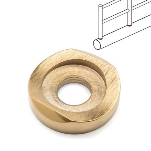 Messing Design Mini Rail Adapter 10 mm auf 25.4 mm
