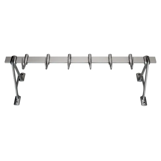 Alu-Hakenschiene 10x40 - Wurst- & Fleischgeh�nge - 2m