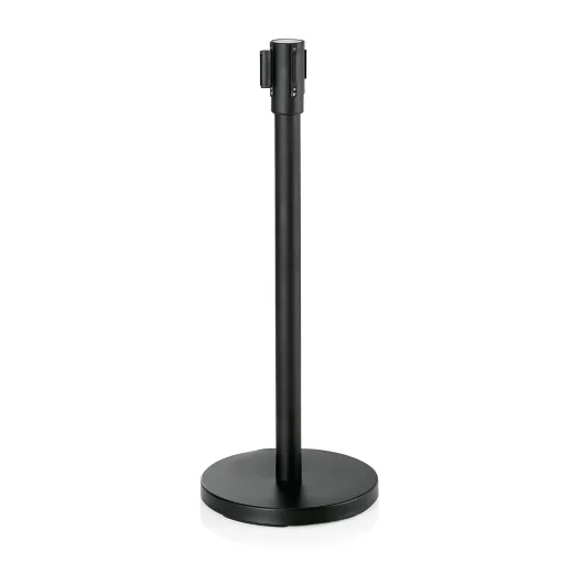 Abgrenzungsstnder schwarz - ECO-F Gurtband SCHWARZ 2m