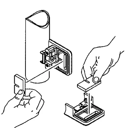 Messing Design Glasklemme 23 - Rohr 38,1 mm - Glas 4-8.76mm