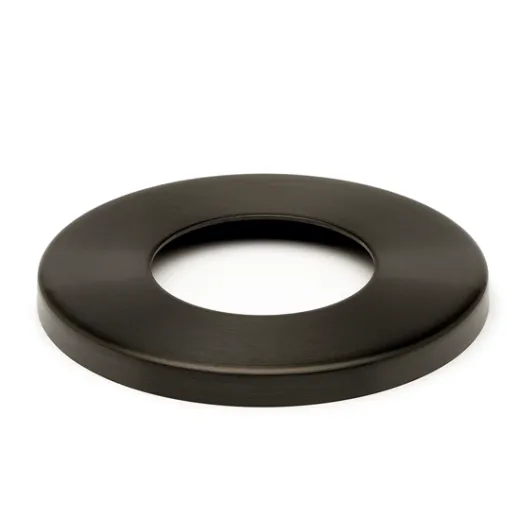 Anthrazit Design Rohr 25,4 mm Abdeckkappe Flansch
