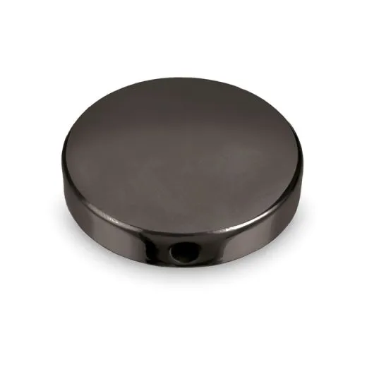 Anthrazit Design Zier Abschlussscheibe Rohr 38,1 mm