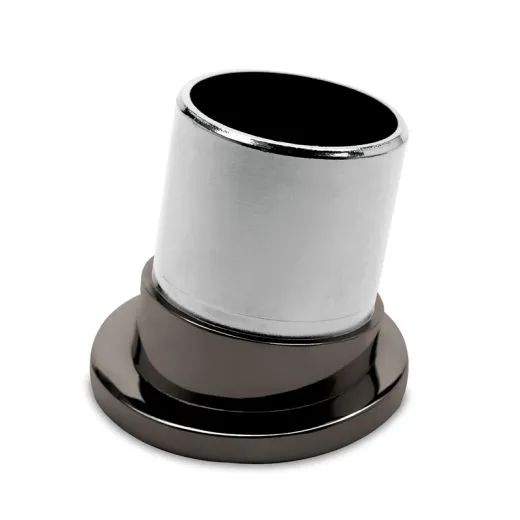 Anthrazit Design Rohr 38,1 mm Rohrbefestigungshlse 80