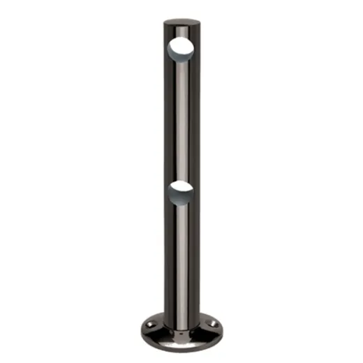 Anthrazit Design MiniRail Mittelsttze 11561 fr Stab 10mm