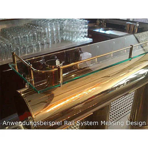 Messing Design Stab 10mm - Zuschnitt nach Wunsch