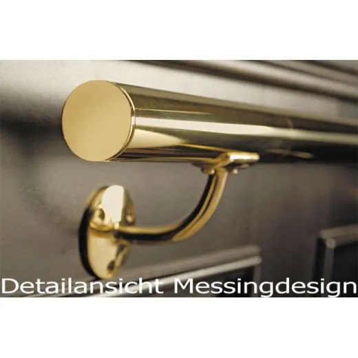 Messing Design Handlaufsttze Rohr 50,8 mm Schraubmontage