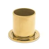 Messing Design Rohr 38,1 mm Rohrbefestigungshlse