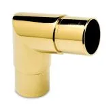 Messing Design Rohrverbinder 80� f�r Rohr 38,1 mm
