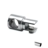 Chrom Design Rohrhalter offen f�r Rohr � 19 mm